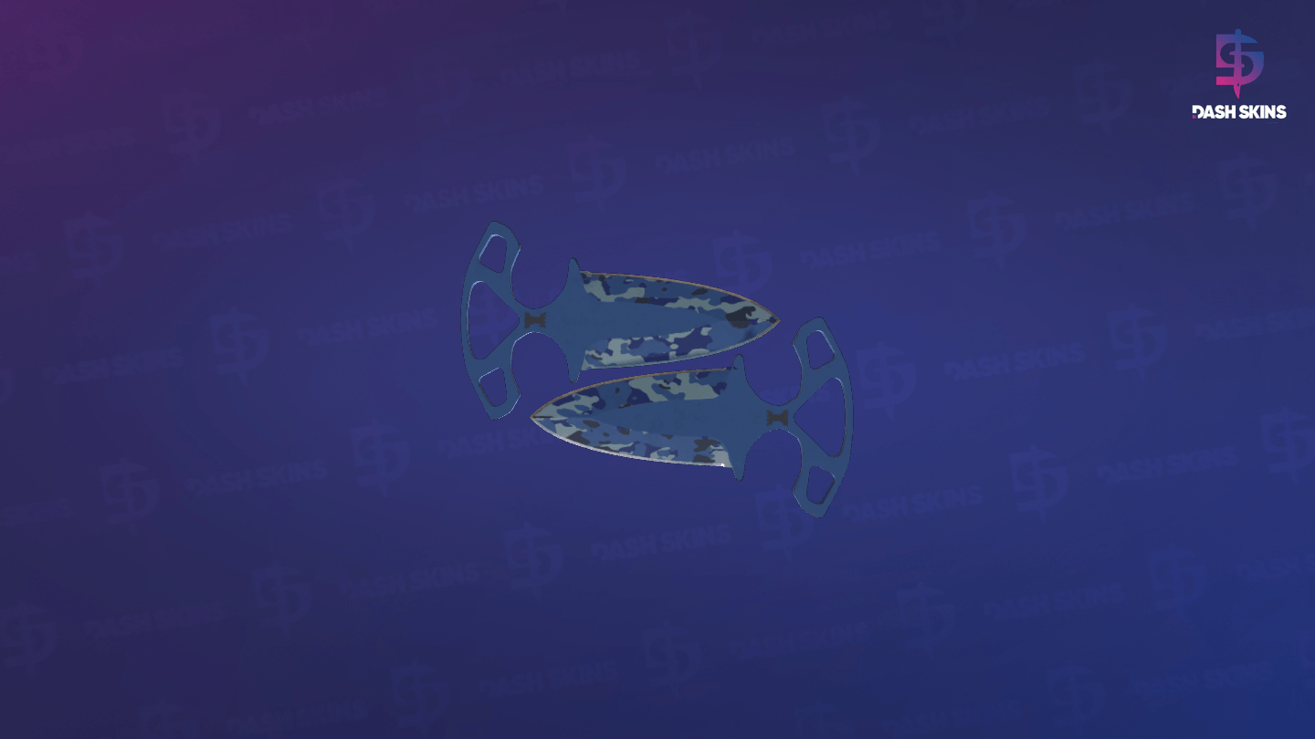 ★ Shadow Daggers | Bright Water (Field-Tested) Screenshot Playside