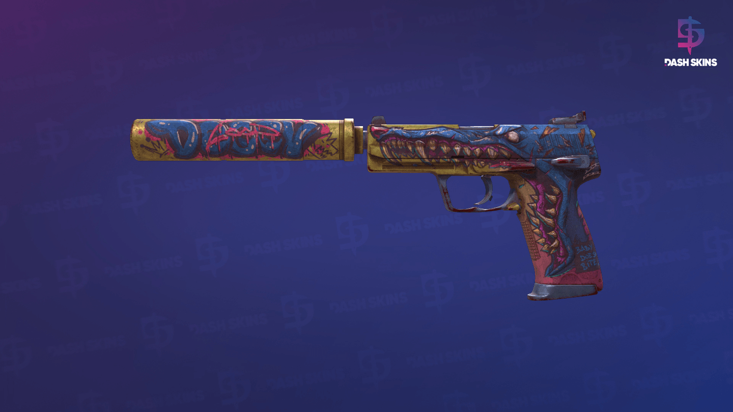 USP-S | Jawbreaker (Battle-Scarred) Screenshot Playside