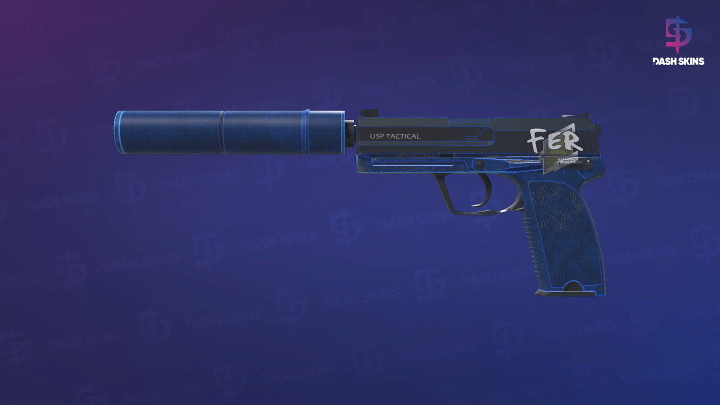USP-S | Blueprint (Field-Tested) Screenshot Playside