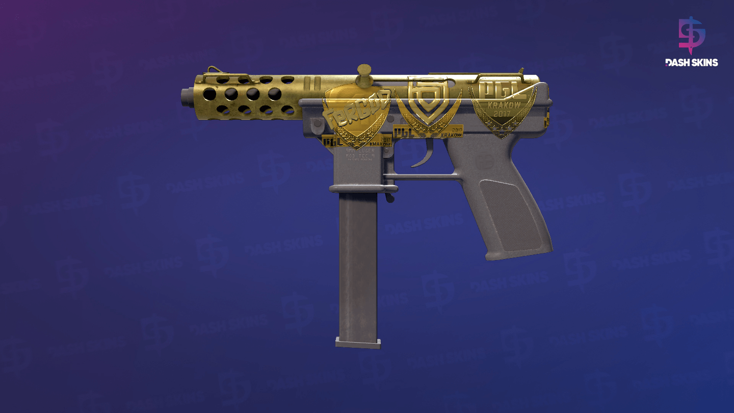 Souvenir Tec-9 | Brass (Field-Tested) Screenshot Playside