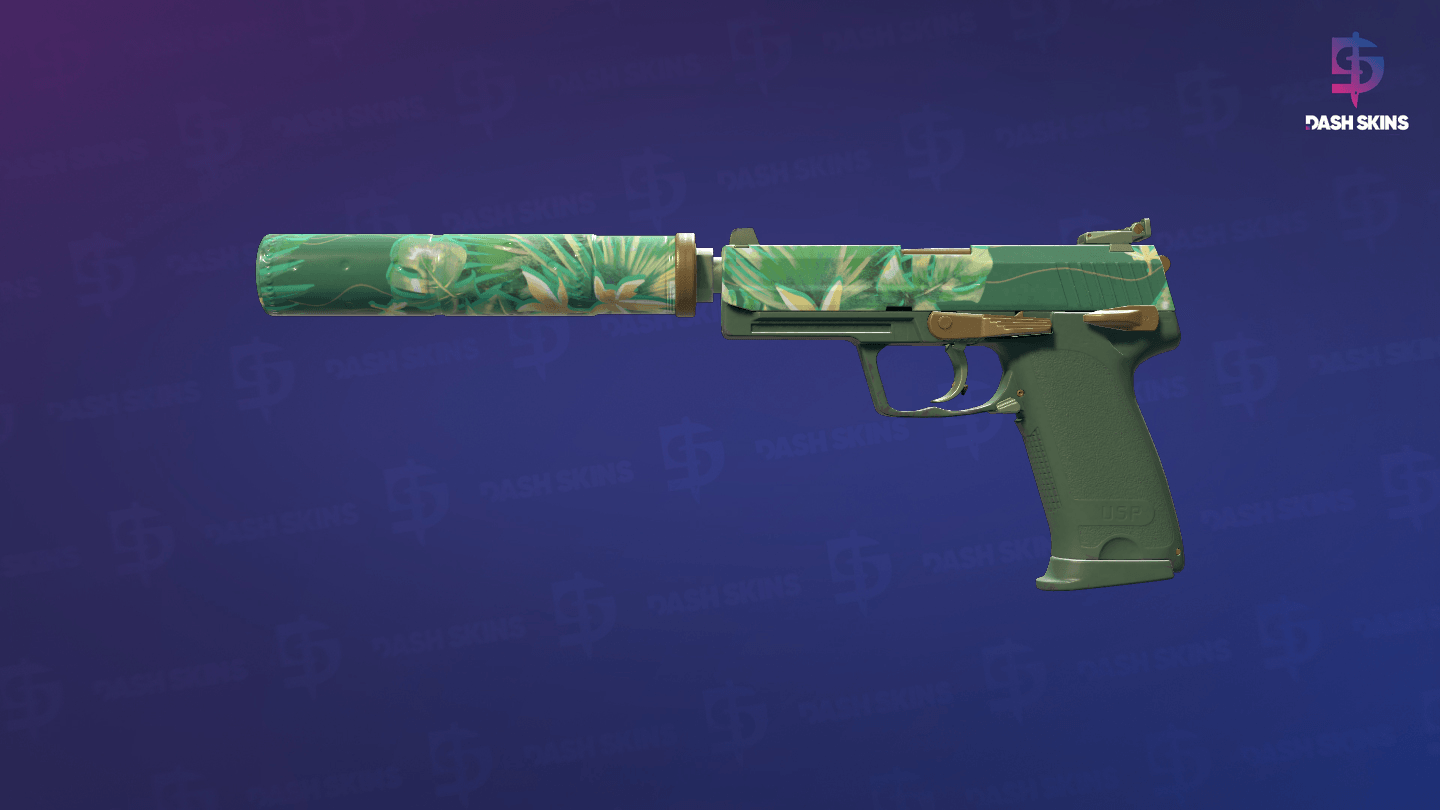 USP-S | Tropical Breeze (Minimal Wear) Screenshot Playside