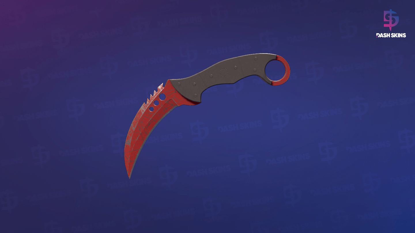 ★ Talon Knife | Crimson Web (Field-Tested) Screenshot Playside