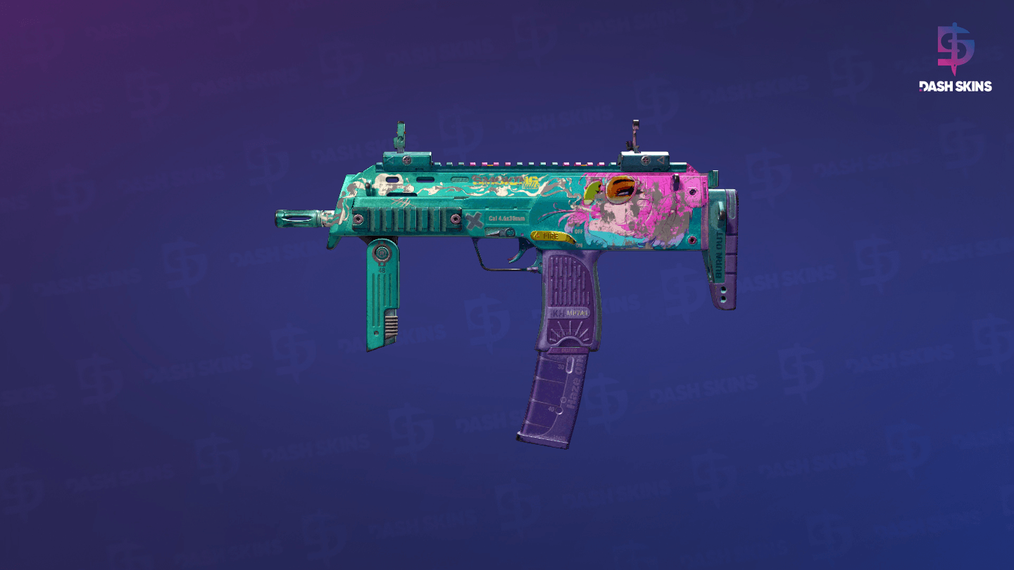 MP7 | Smoking Kills (Battle-Scarred) Screenshot Playside