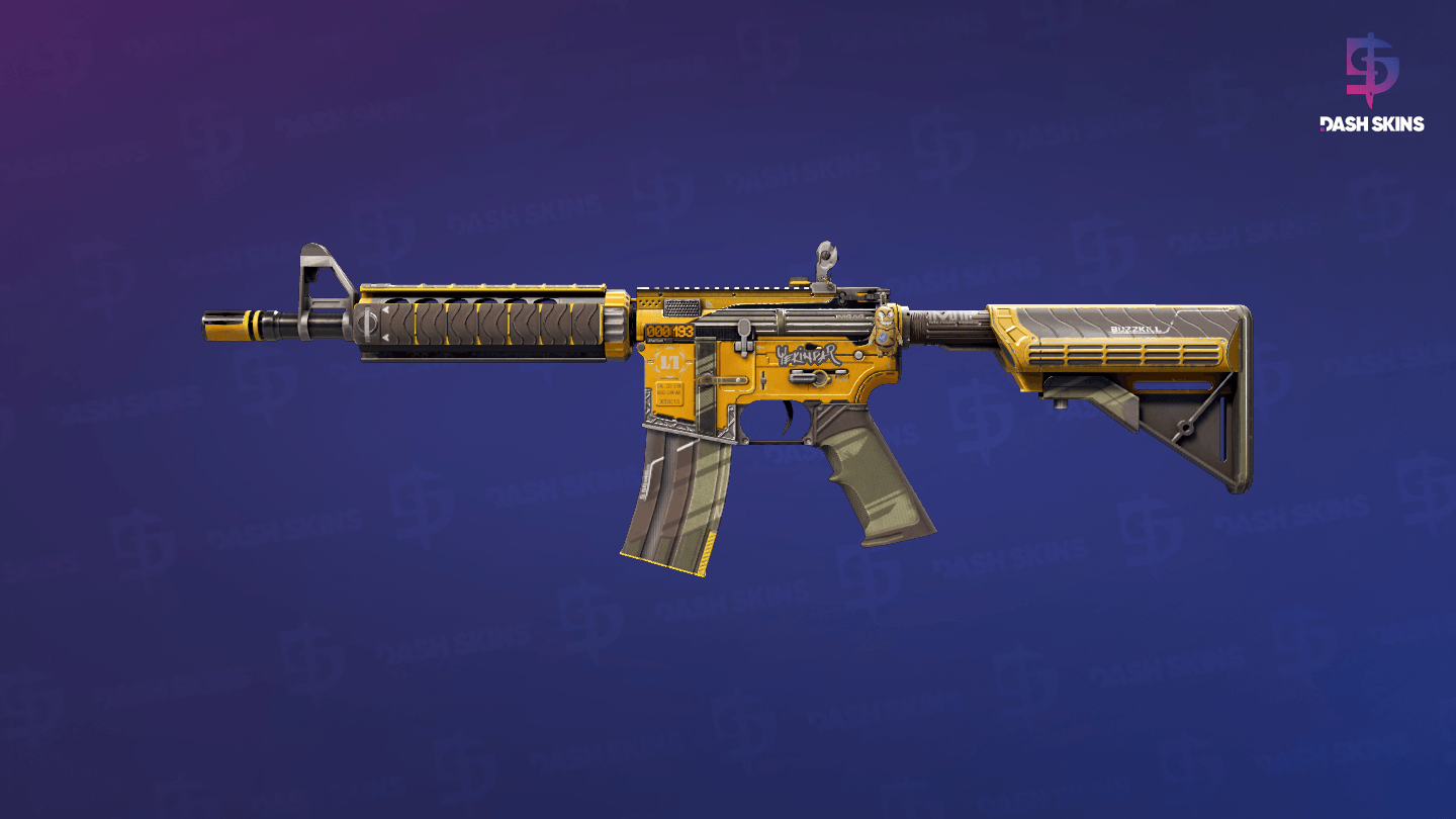 StatTrak™ M4A4 | Buzz Kill (Field-Tested) Screenshot Playside