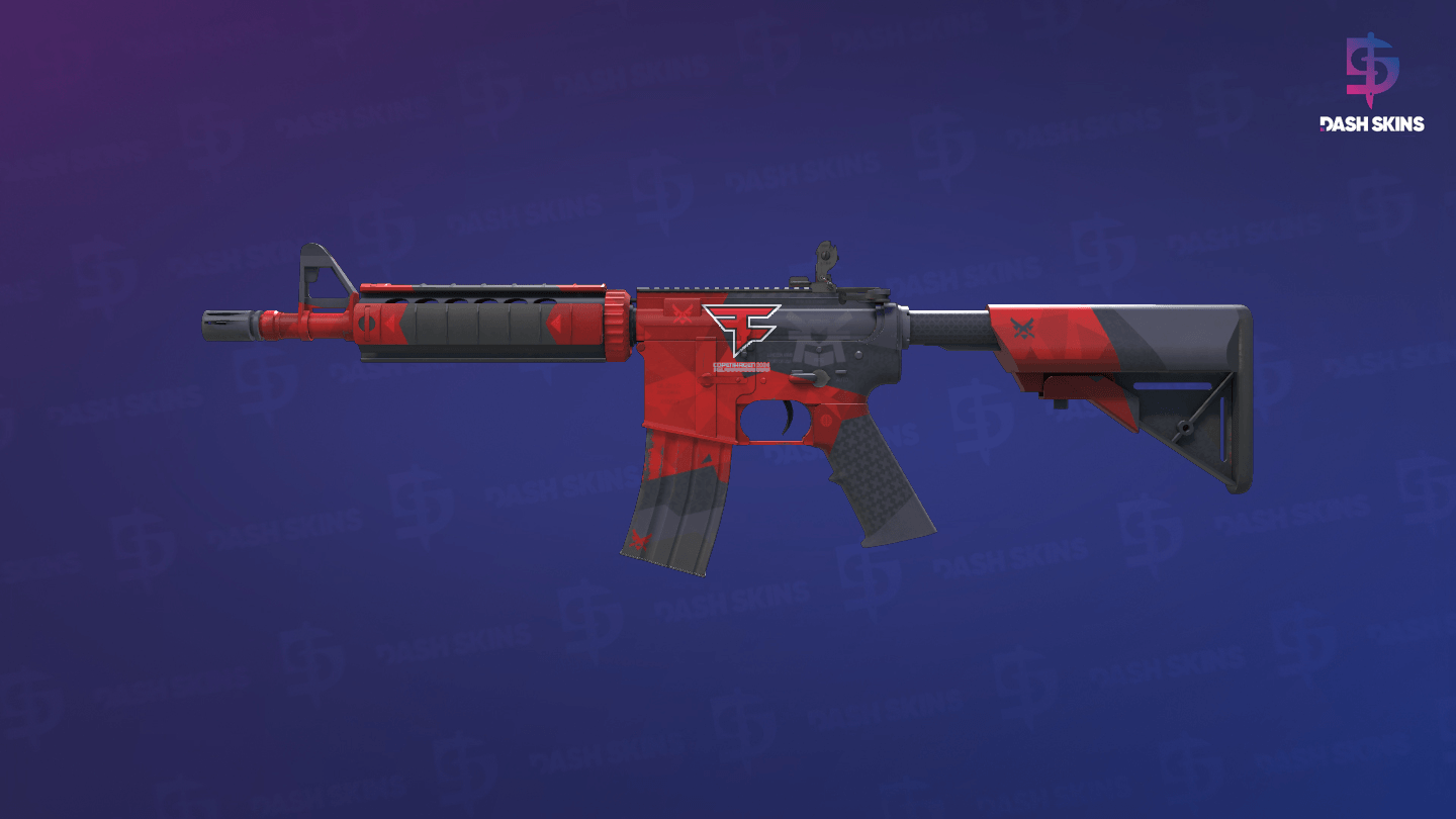 M4A4 | Evil Daimyo (Minimal Wear) Screenshot Playside