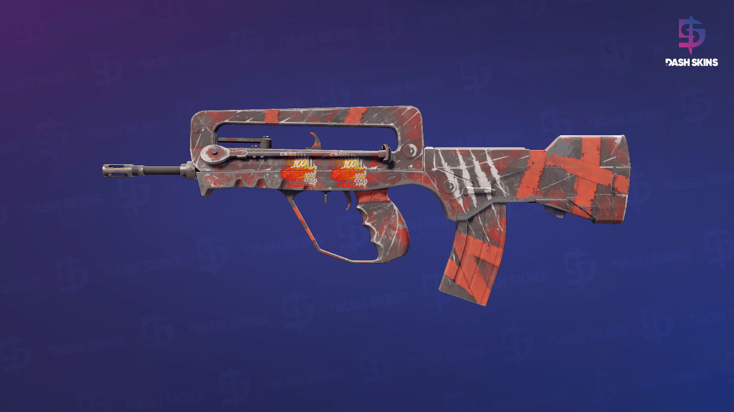 FAMAS | Survivor Z (Field-Tested) Screenshot Playside