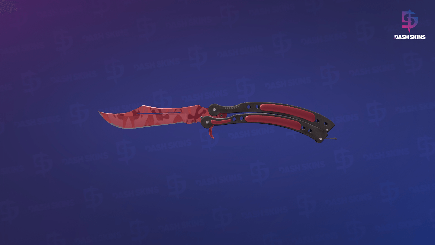 ★ Butterfly Knife | Slaughter (Minimal Wear) Screenshot Playside