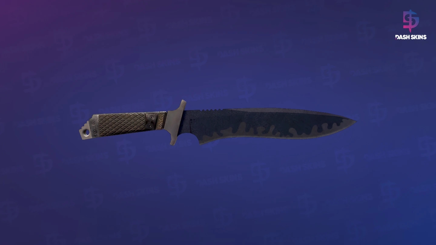 ★ Classic Knife | Blue Steel (Well-Worn) Screenshot Playside