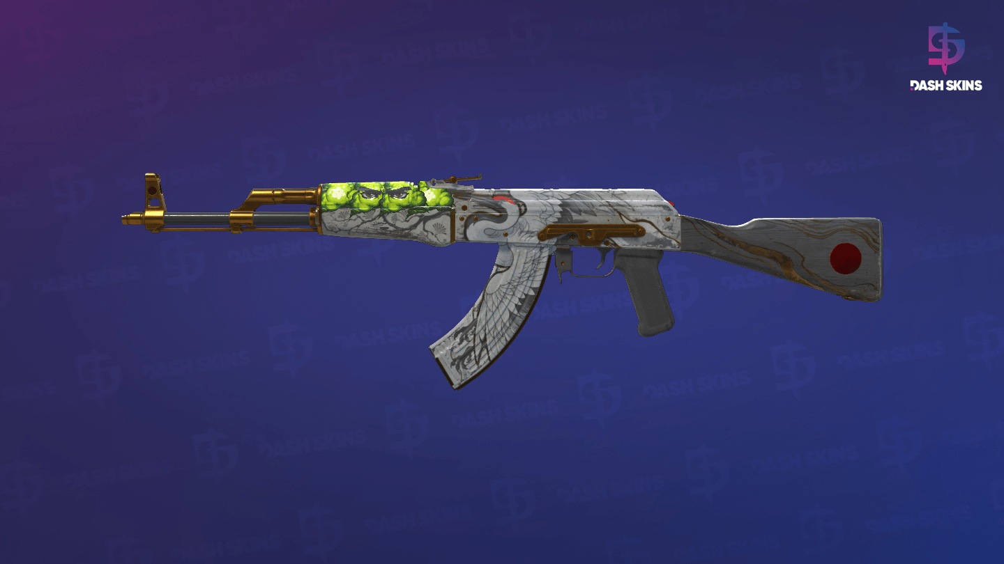 AK-47 | Crane Flight (Battle-Scarred) Screenshot Playside