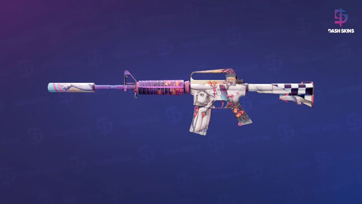 M4A1-S | Vaporwave (Field-Tested) Screenshot Playside