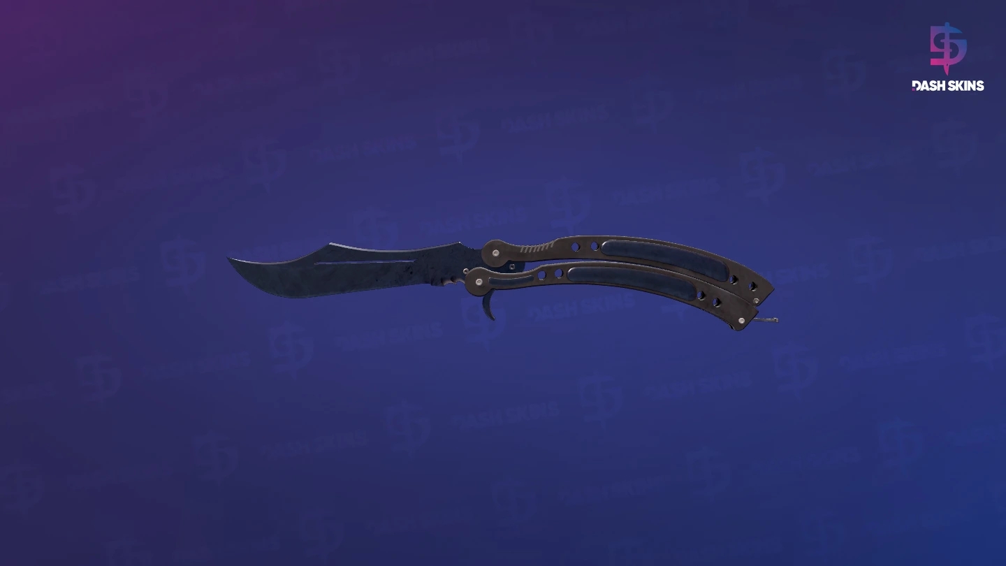 ★ Butterfly Knife | Blue Steel (Field-Tested) Screenshot Playside