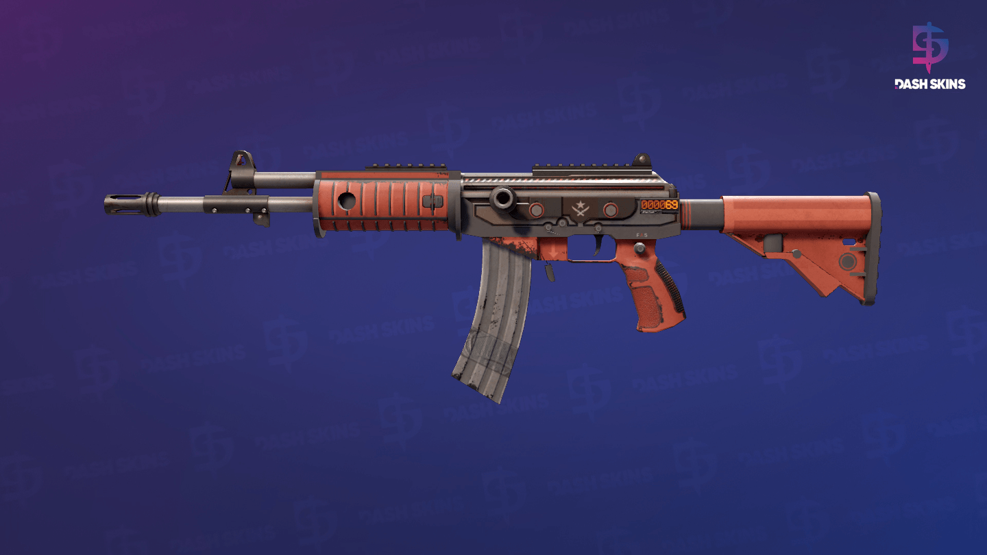 StatTrak™ Galil AR | Firefight (Well-Worn) Screenshot Playside