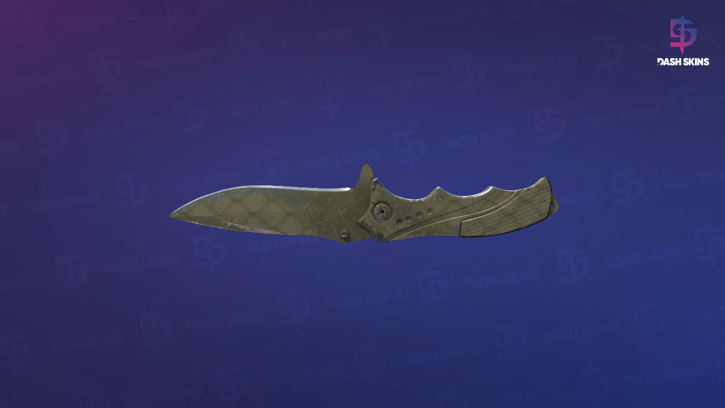★ Nomad Knife | Safari Mesh (Battle-Scarred) Screenshot Playside