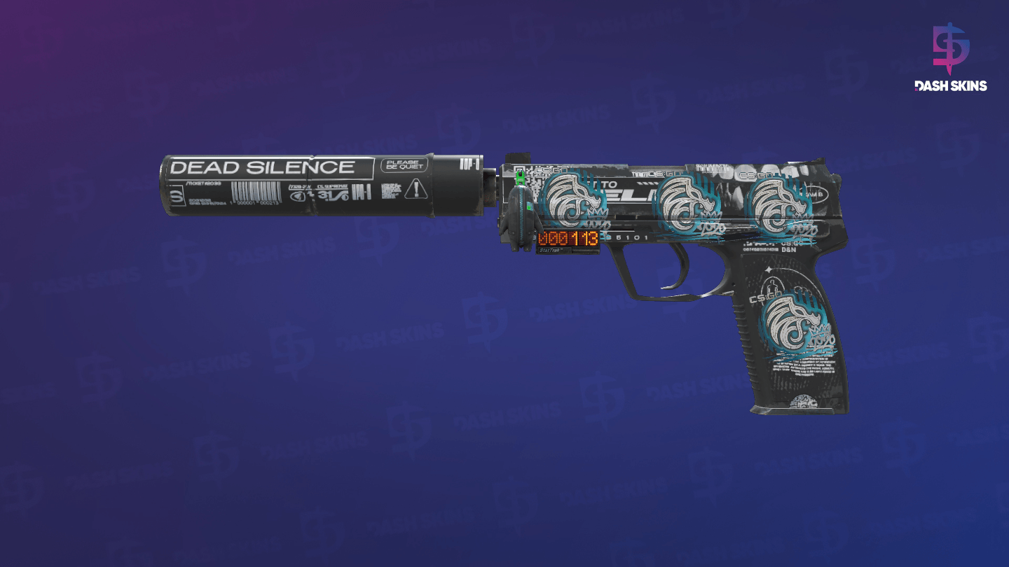 StatTrak™ USP-S | Ticket to Hell (Field-Tested) Screenshot Playside