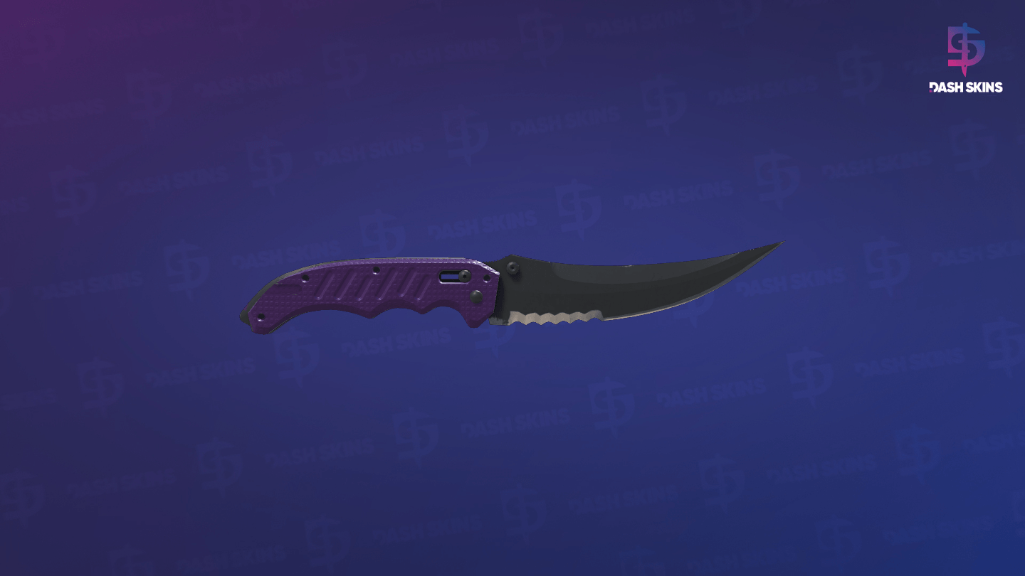 ★ Flip Knife | Ultraviolet (Minimal Wear) Screenshot Playside