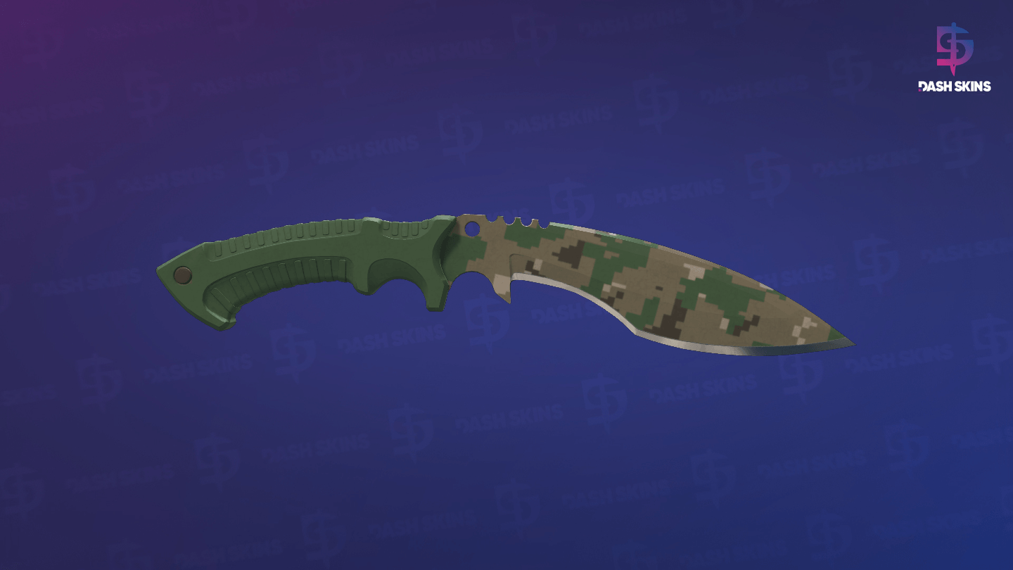 ★ Kukri Knife | Forest DDPAT (Minimal Wear) Screenshot Playside
