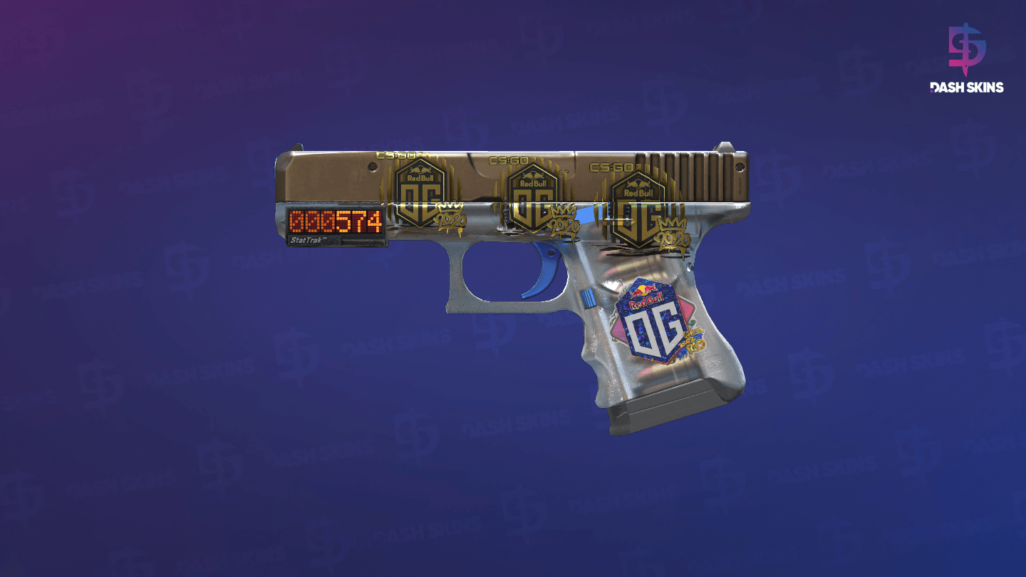 StatTrak™ Glock-18 | Clear Polymer (Minimal Wear) Screenshot Playside