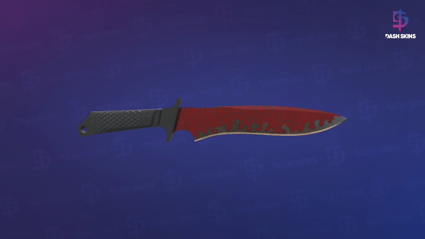 ★ Classic Knife | Crimson Web (Field-Tested) Screenshot Playside