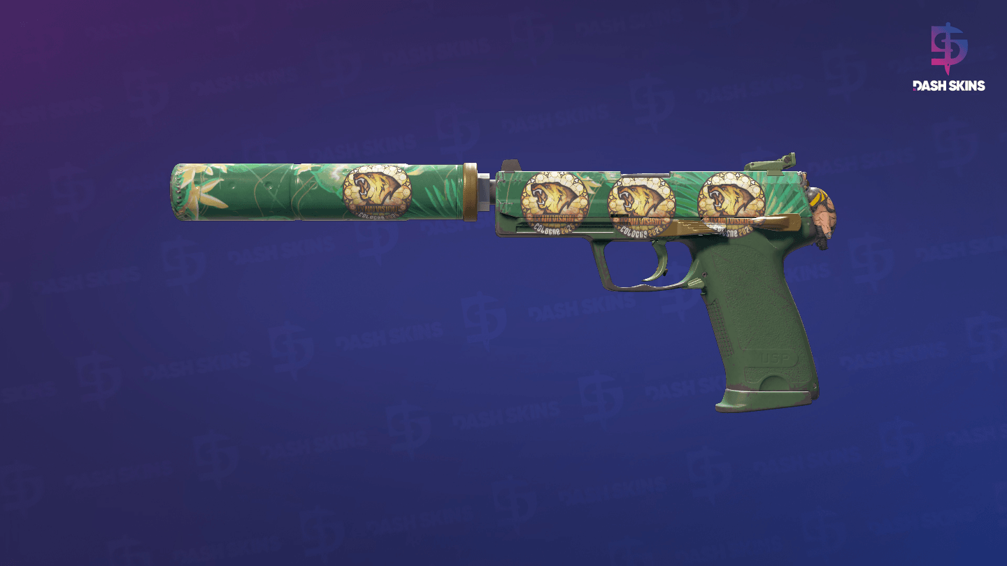 USP-S | Tropical Breeze (Field-Tested) Screenshot Playside