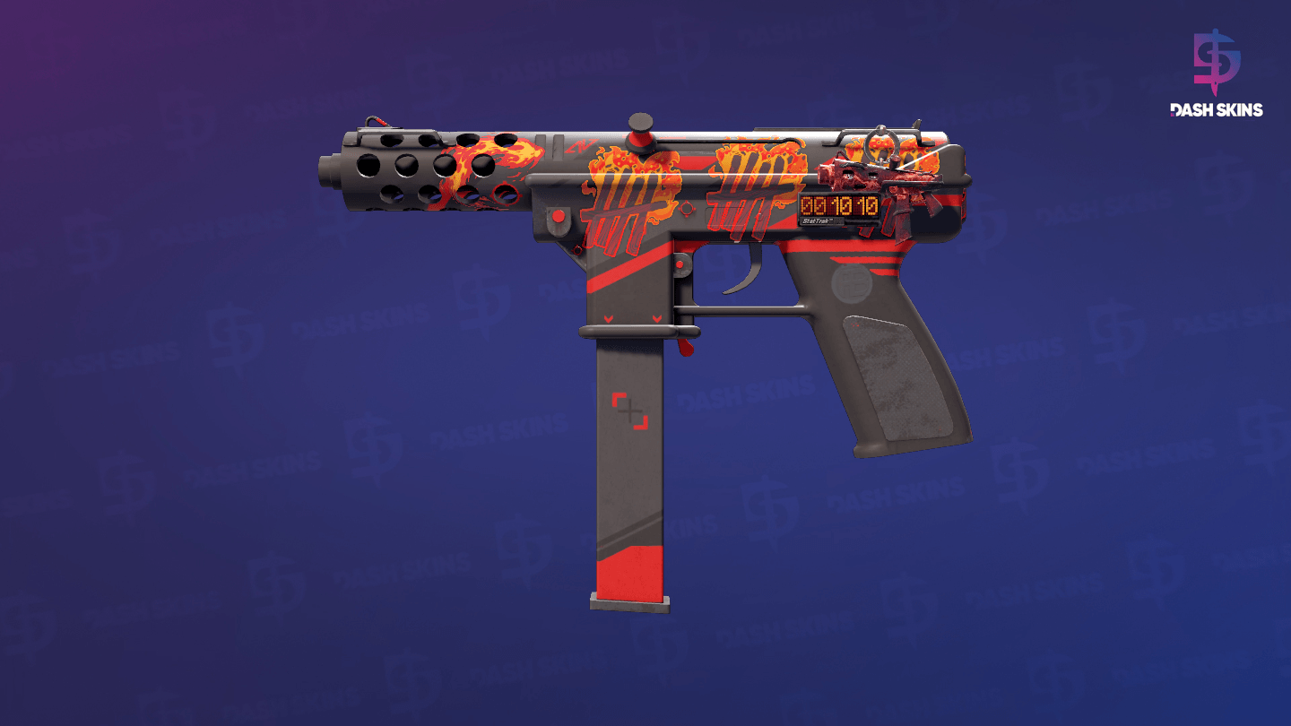 StatTrak™ Tec-9 | Isaac (Field-Tested) Screenshot Playside