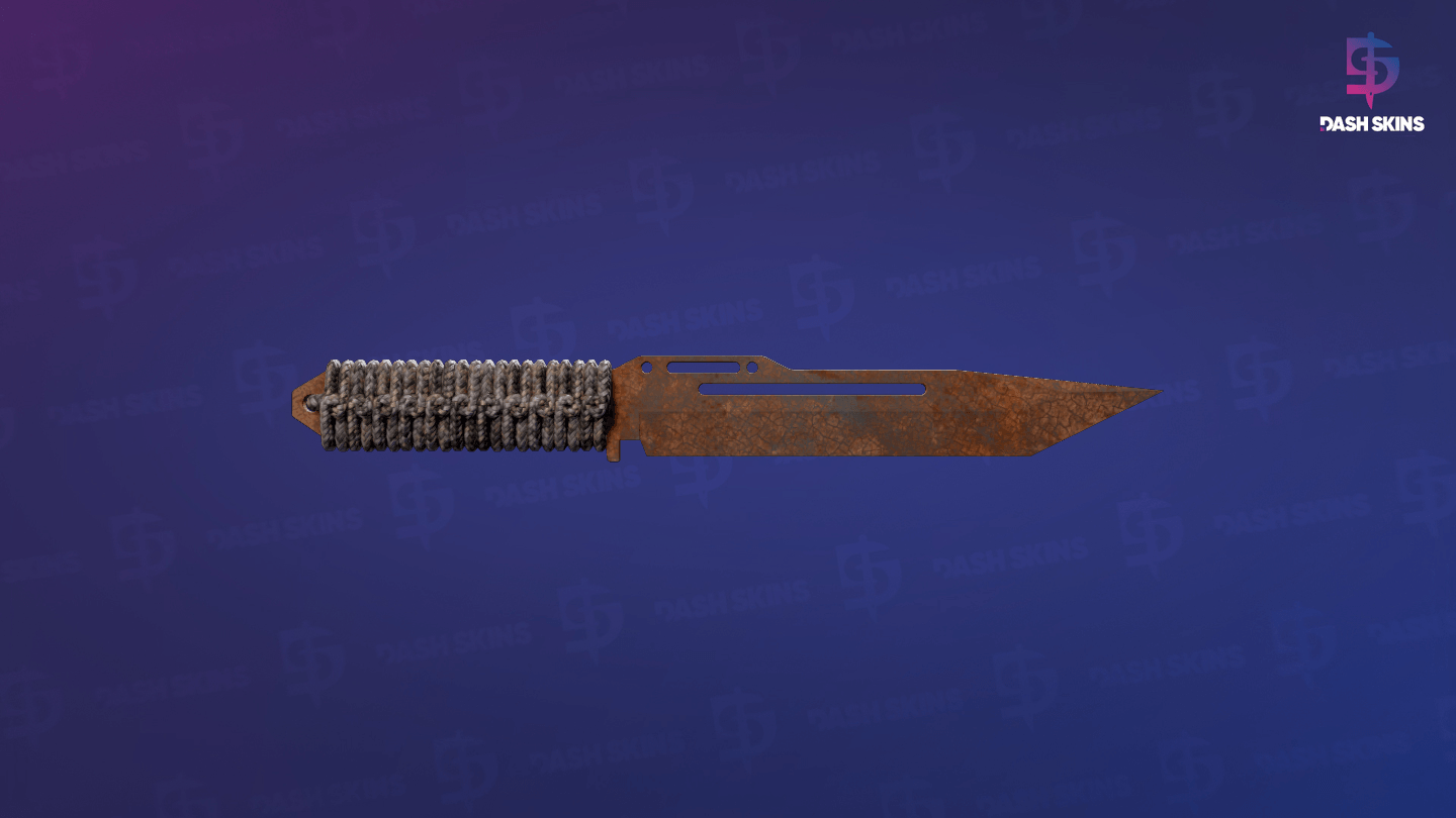 ★ Paracord Knife | Rust Coat (Battle-Scarred) Screenshot Playside
