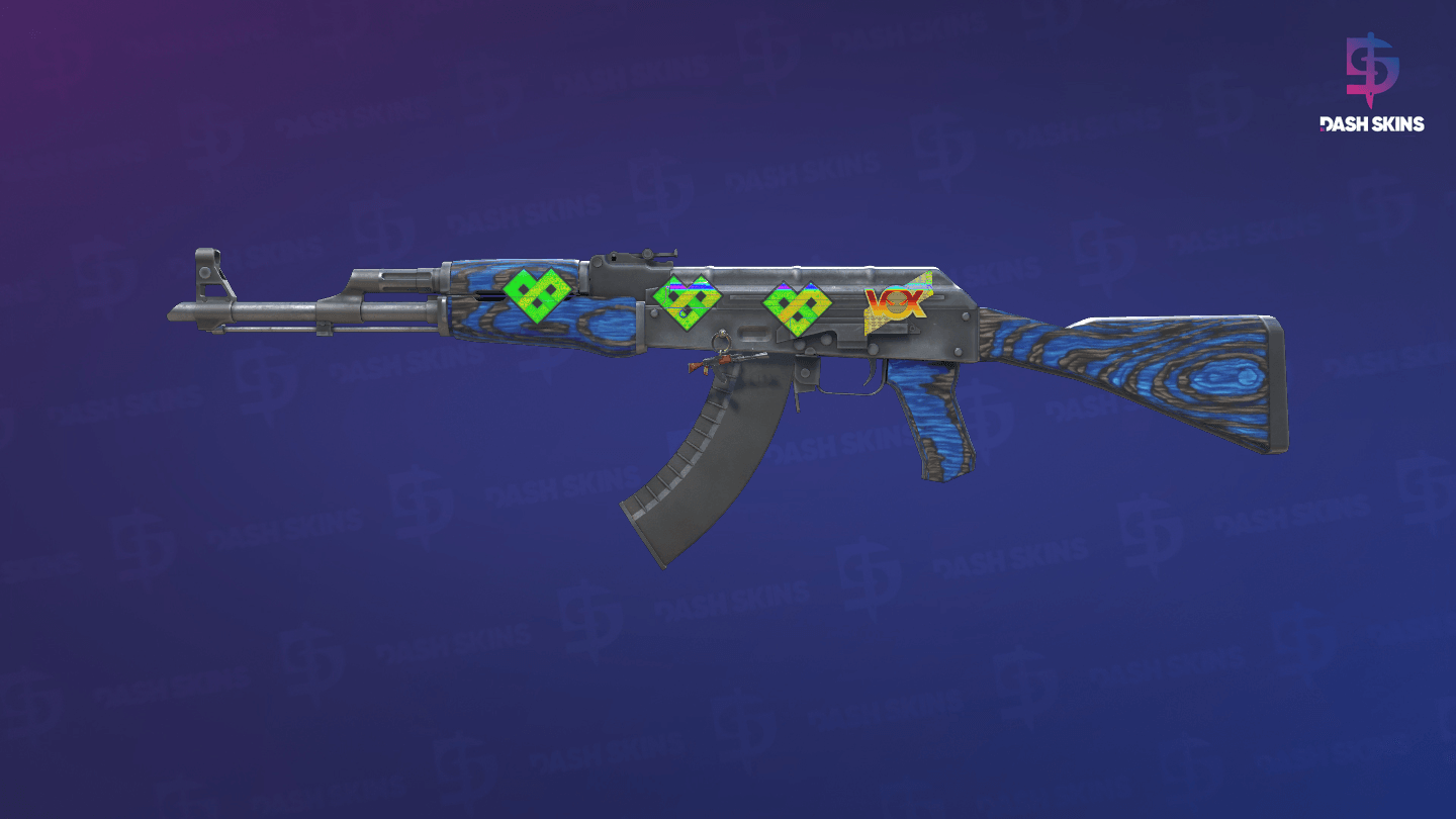 AK-47 | Blue Laminate (Field-Tested) Screenshot Playside