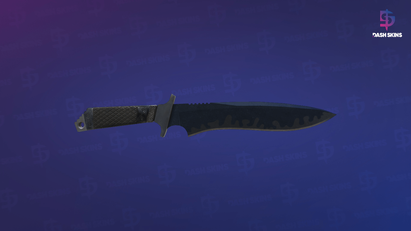 ★ Classic Knife | Blue Steel (Battle-Scarred) Screenshot Playside