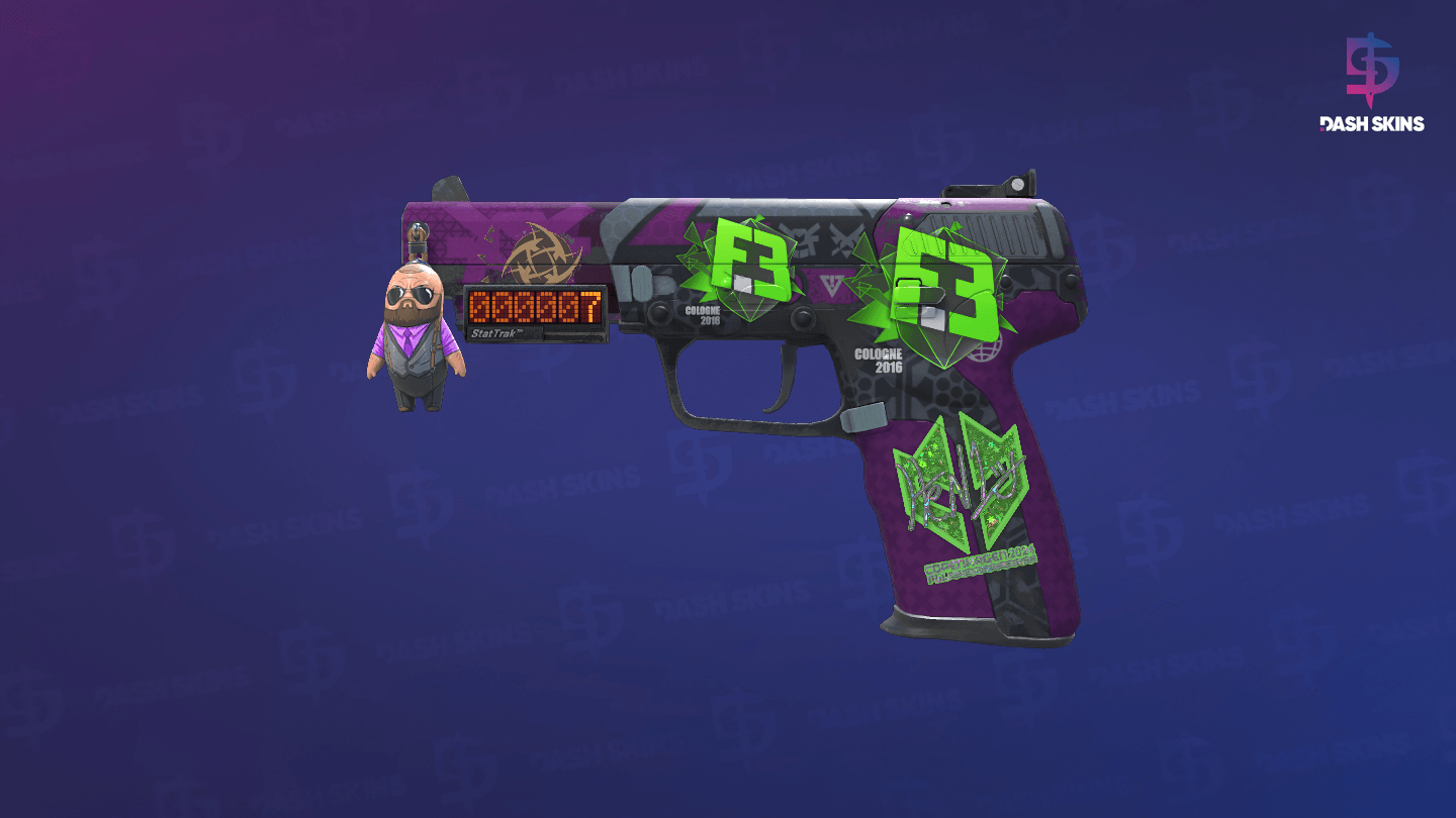 StatTrak™ Five-SeveN | Violent Daimyo (Field-Tested) Screenshot Playside