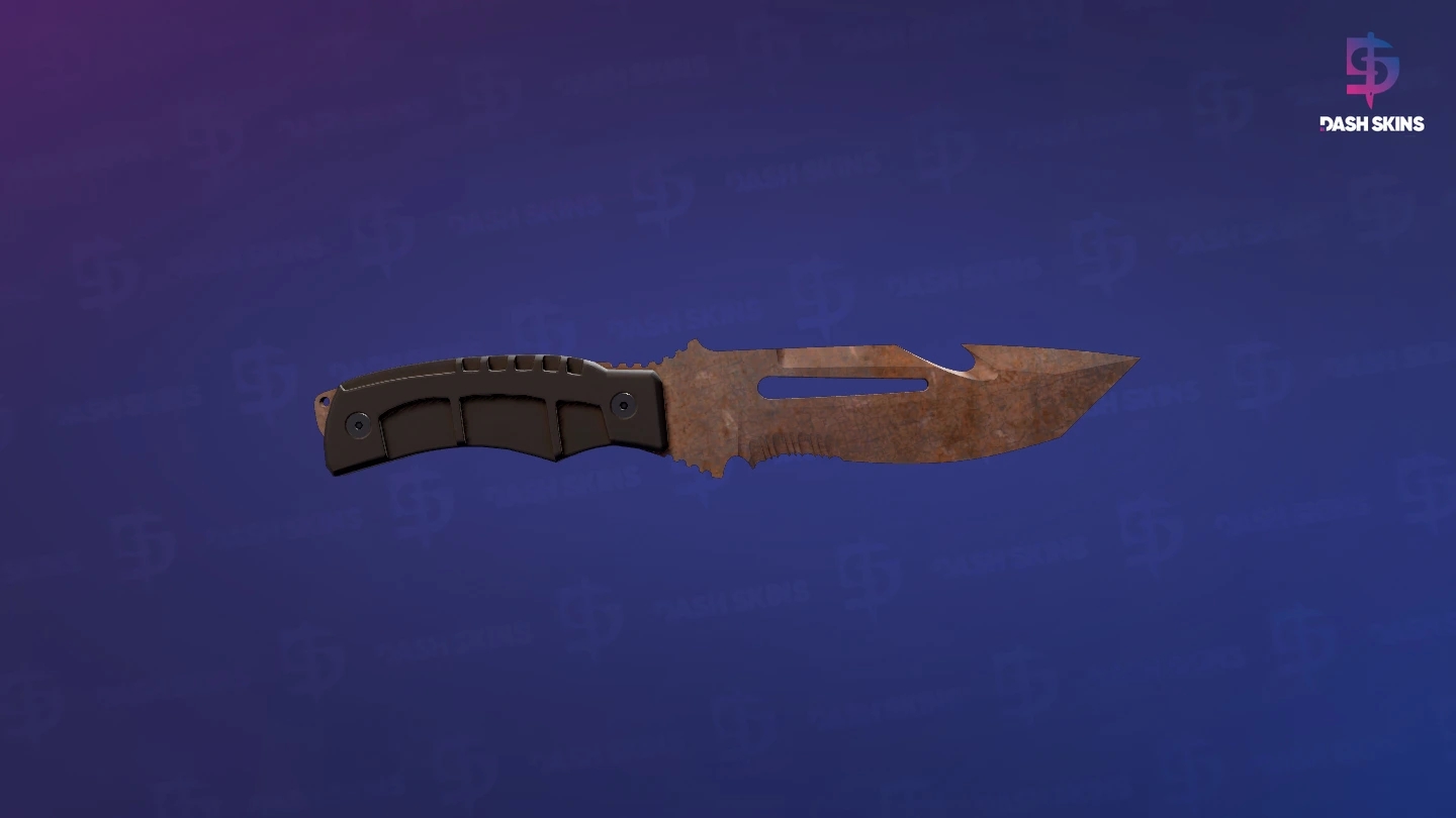 ★ Survival Knife | Rust Coat (Battle-Scarred) Screenshot Playside