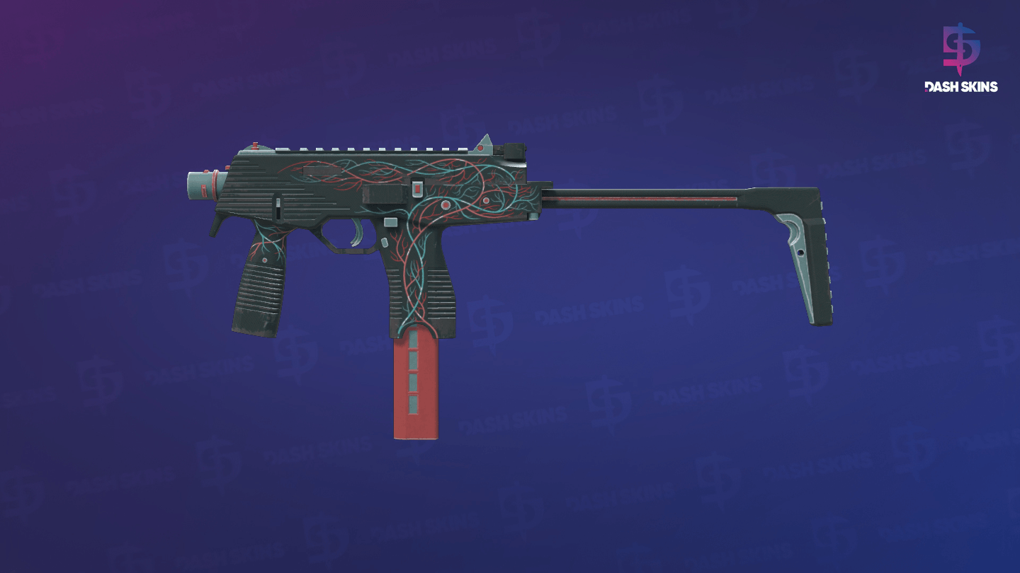 MP9 | Capillary (Field-Tested) Screenshot Playside