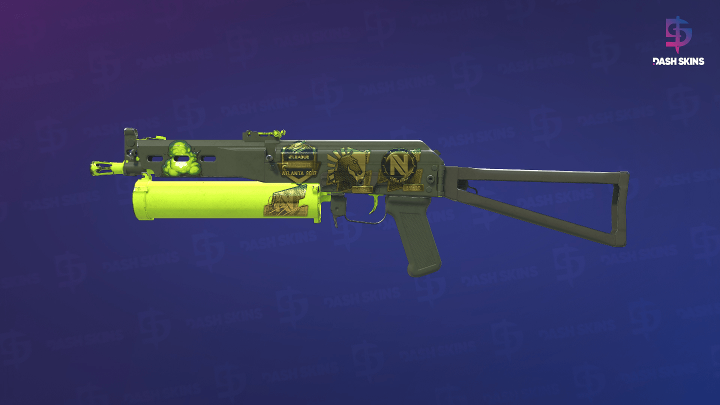 Souvenir PP-Bizon | Chemical Green (Field-Tested) Screenshot Playside