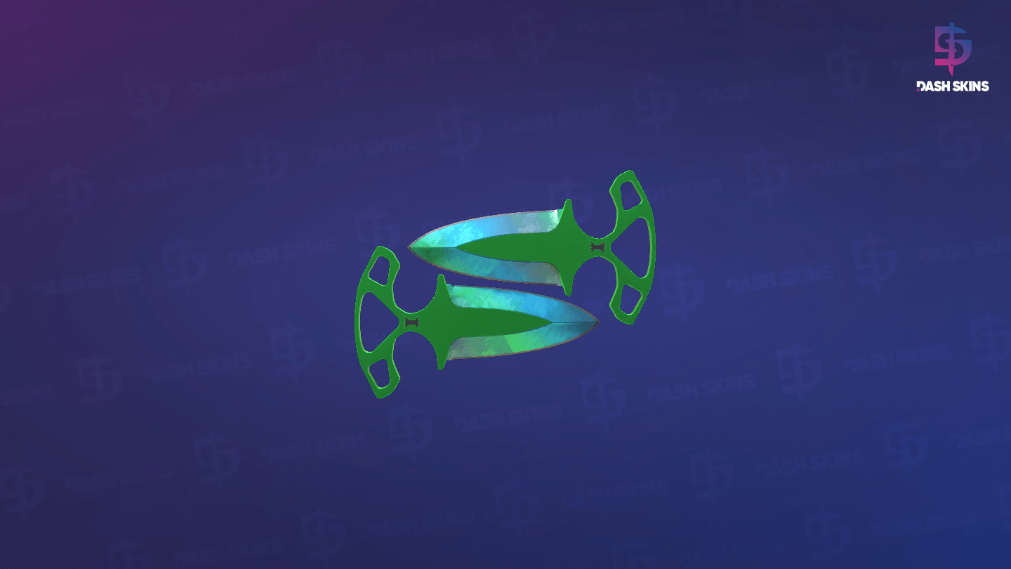 ★ Shadow Daggers | Gamma Doppler (Factory New) - Phase 3 Screenshot Playside