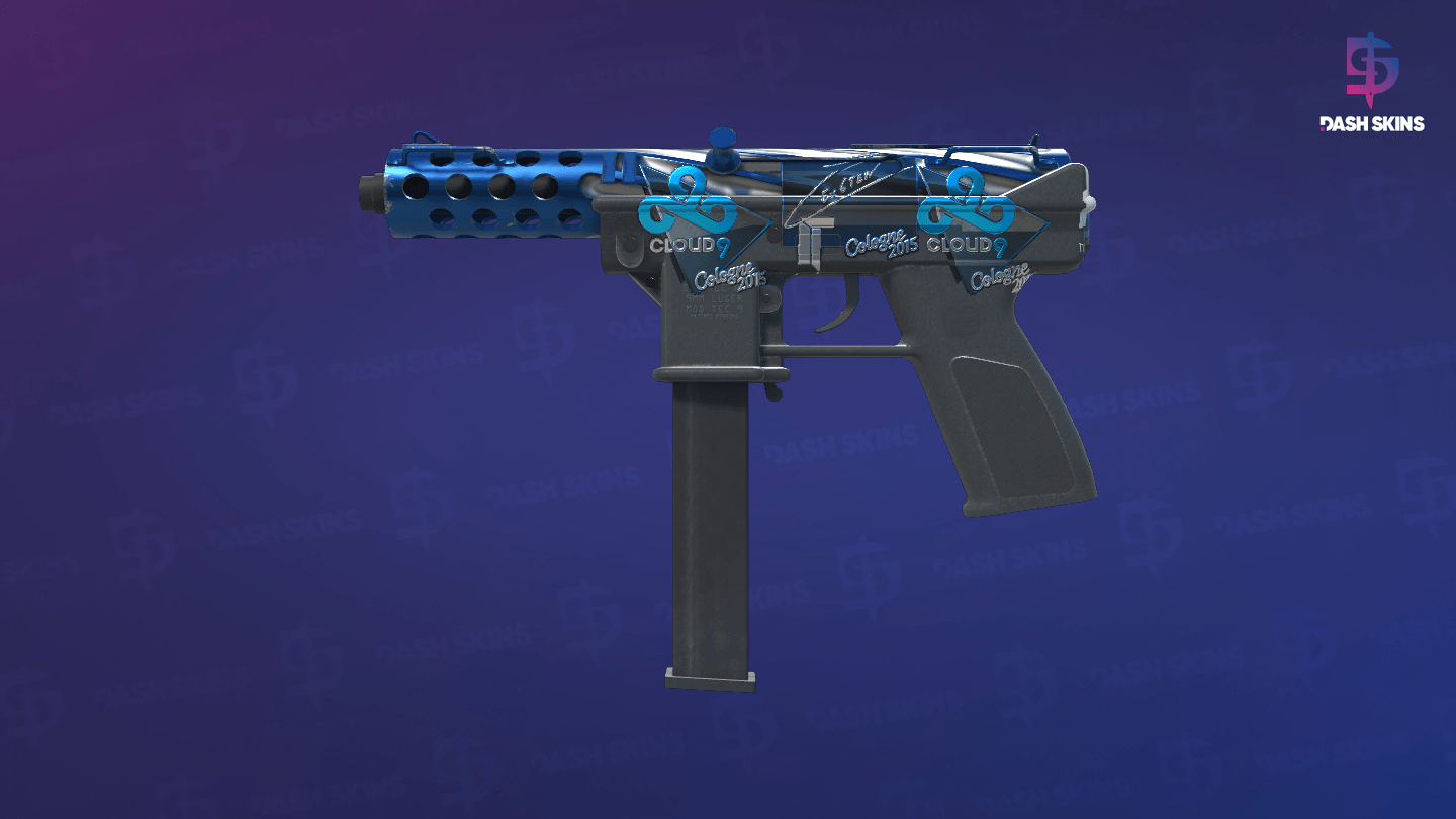 Tec-9 | Titanium Bit (Factory New) Screenshot Playside