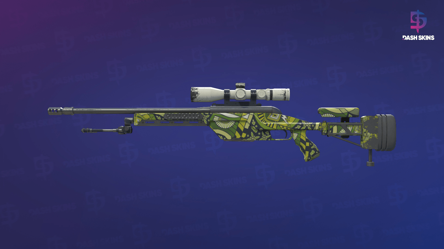 SSG 08 | Spring Twilly (Minimal Wear) Screenshot Playside