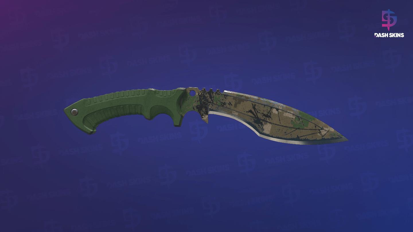 ★ Kukri Knife | Forest DDPAT (Battle-Scarred) Screenshot Playside