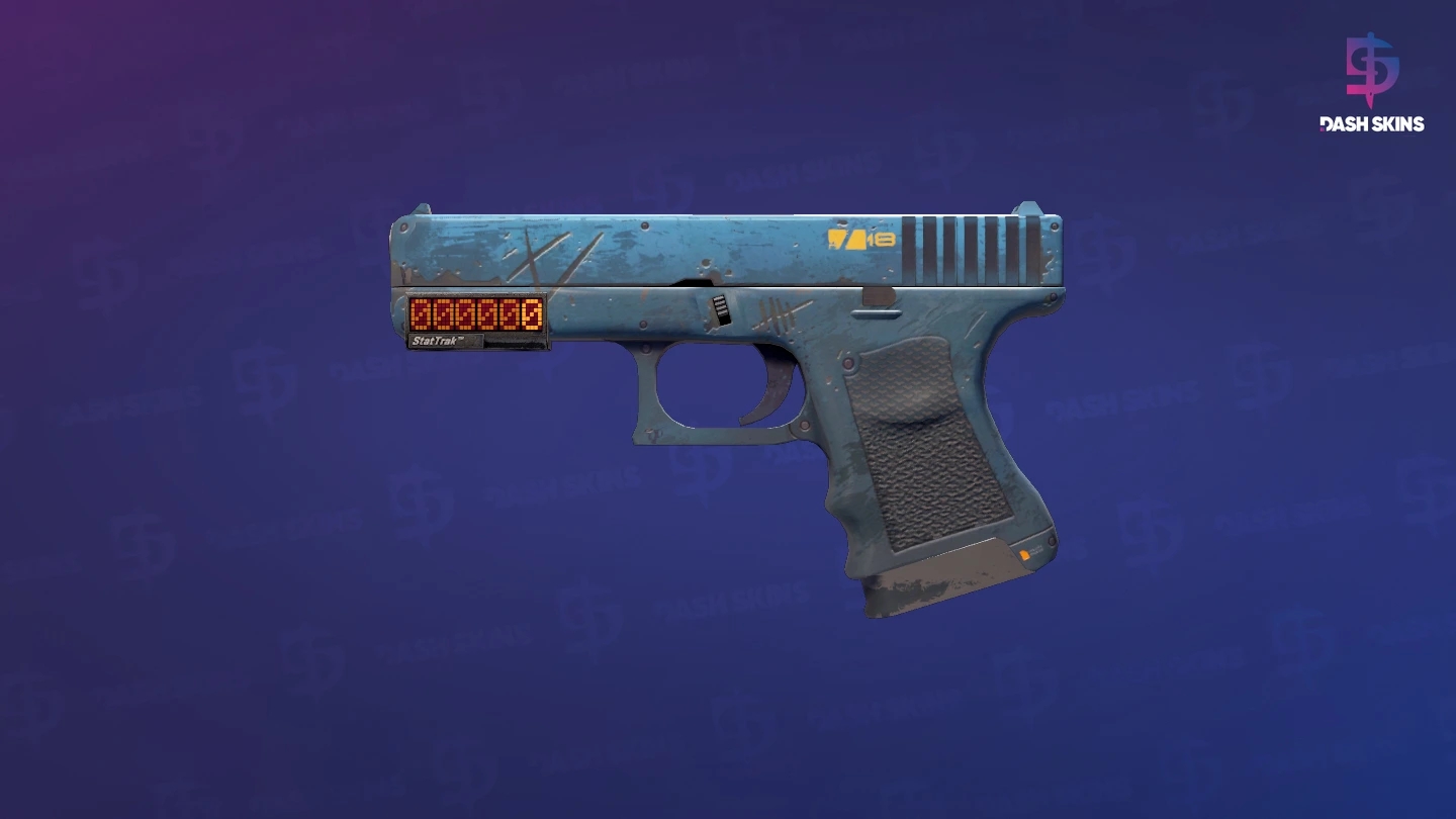 StatTrak™ Glock-18 | Off World (Field-Tested) Screenshot Playside