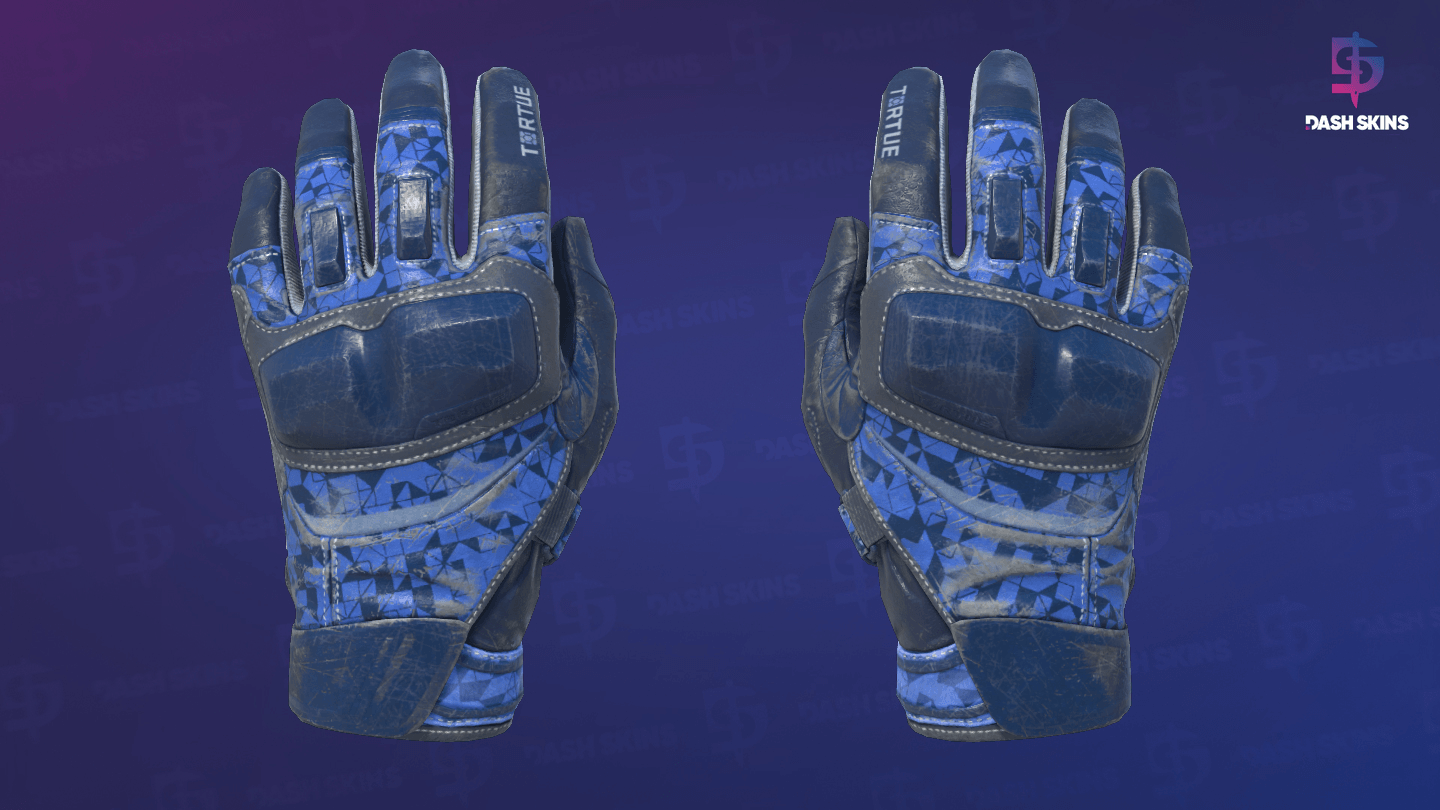 ★ Moto Gloves | Polygon (Well-Worn) Screenshot Playside