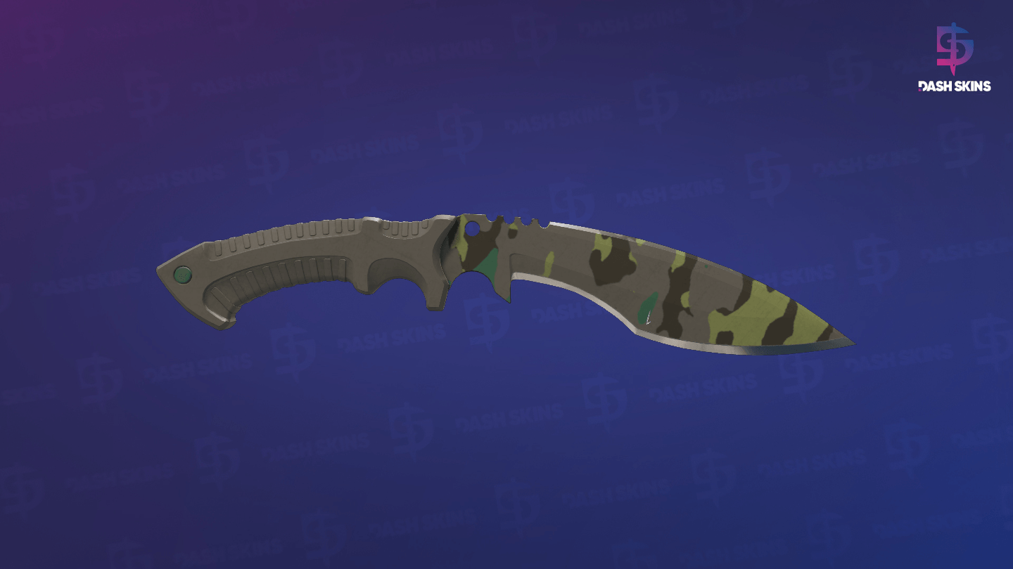 ★ StatTrak™ Kukri Knife | Boreal Forest (Field-Tested) Screenshot Playside