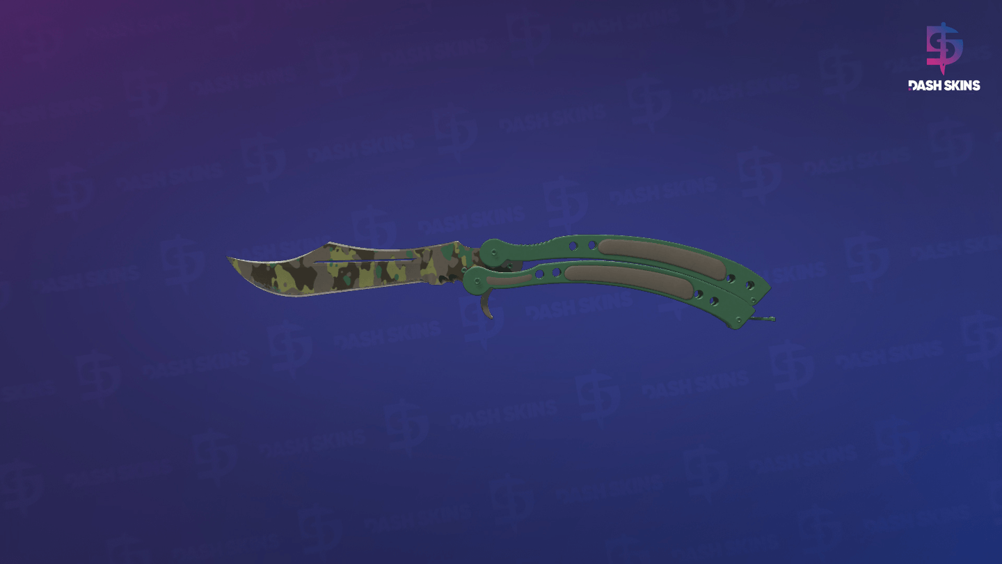 ★ Butterfly Knife | Boreal Forest (Field-Tested) Screenshot Playside