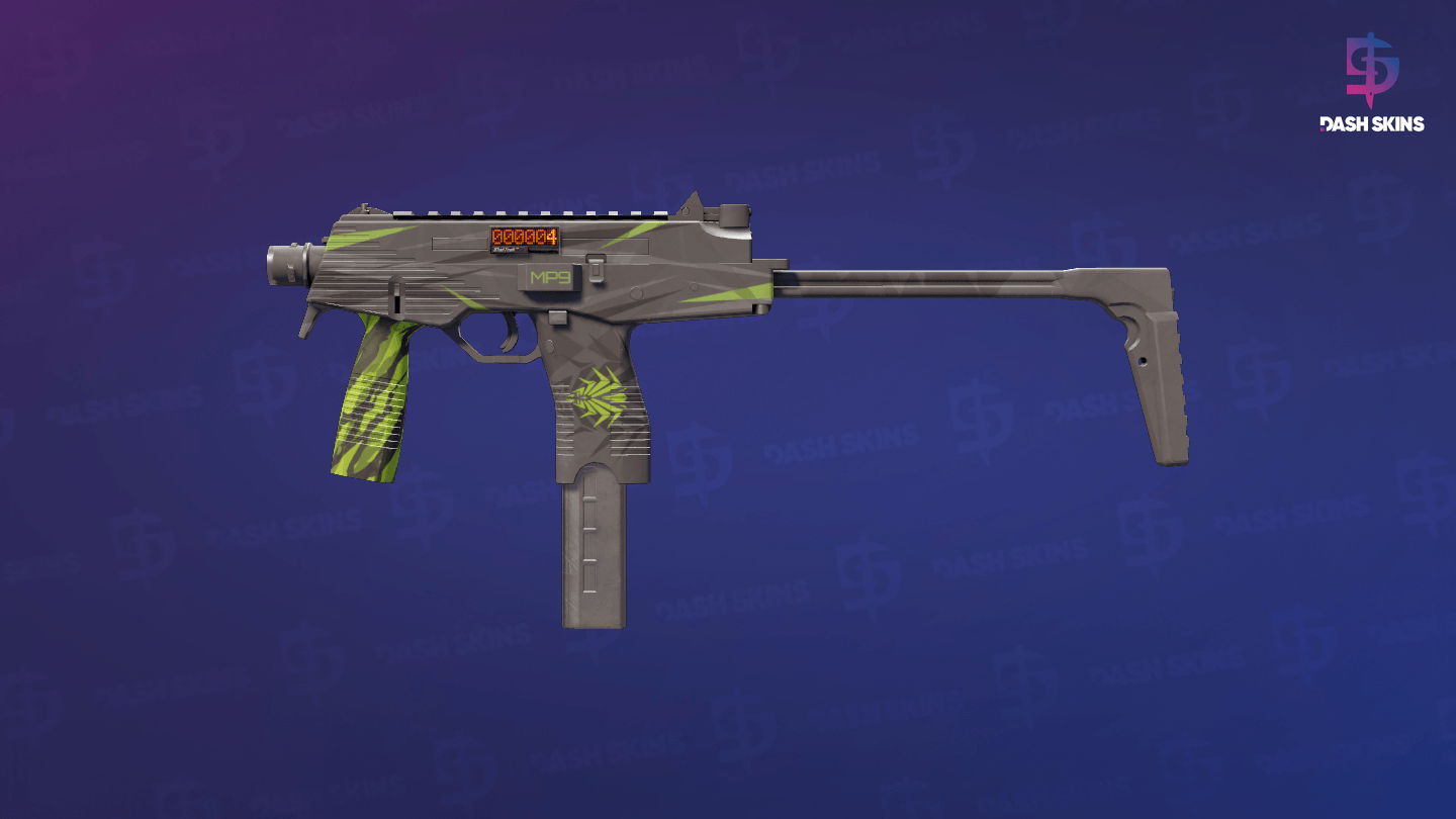 StatTrak™ MP9 | Deadly Poison (Field-Tested) Screenshot Playside