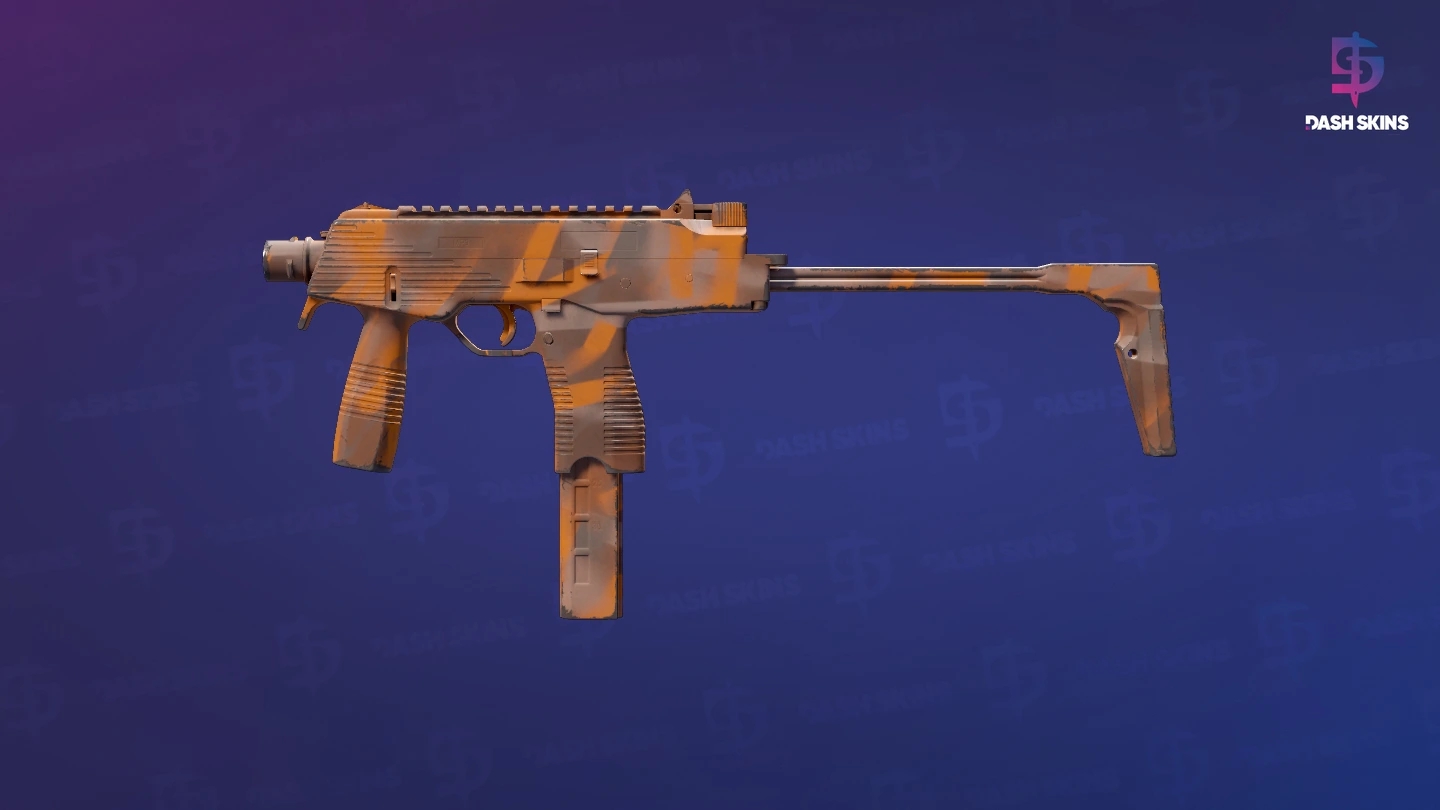 MP9 | Orange Peel (Minimal Wear) Screenshot Playside