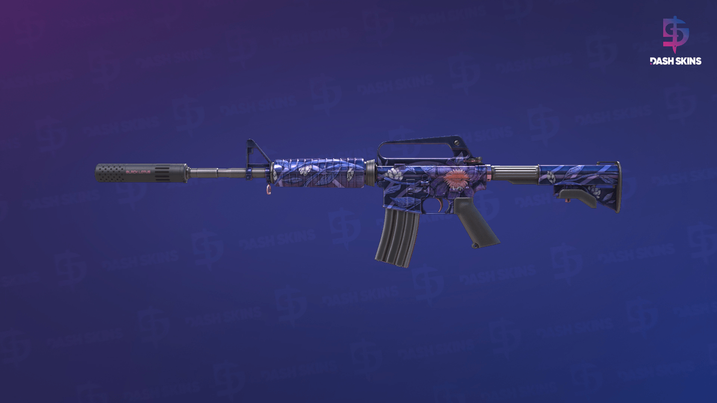 M4A1-S | Black Lotus (Field-Tested) Screenshot Playside