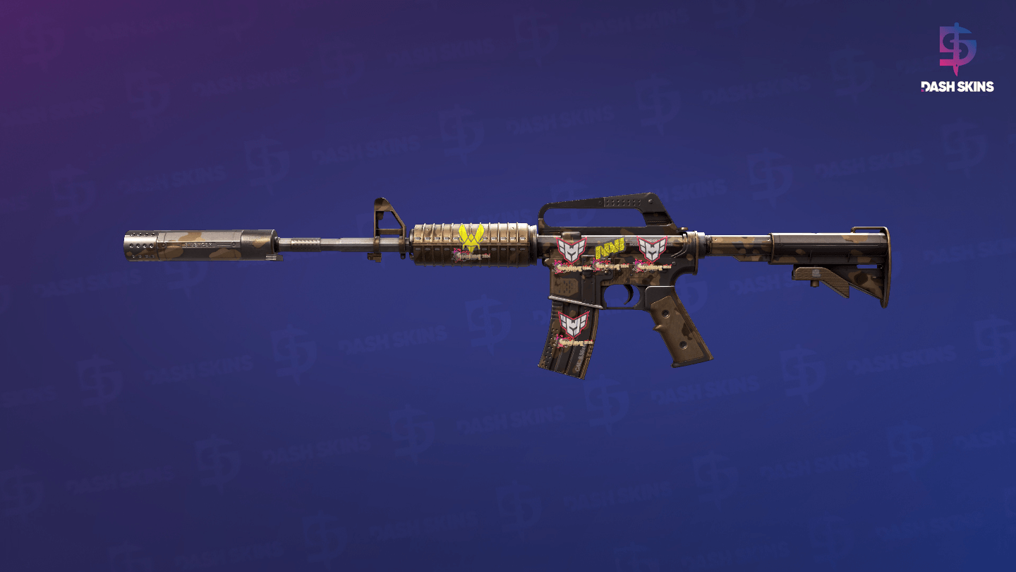 M4A1-S | Mud-Spec (Minimal Wear) Screenshot Playside