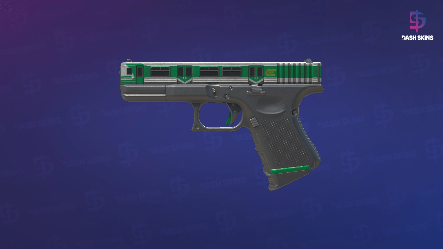 Glock-18 | Green Line (Factory New) Screenshot Playside