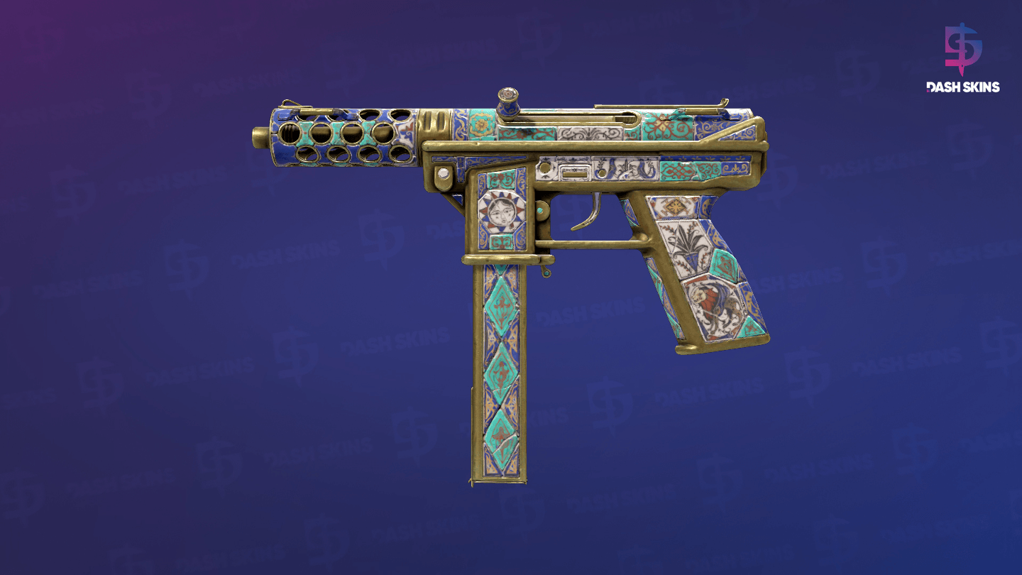 Tec-9 | Sultan (Well-Worn) Screenshot Playside