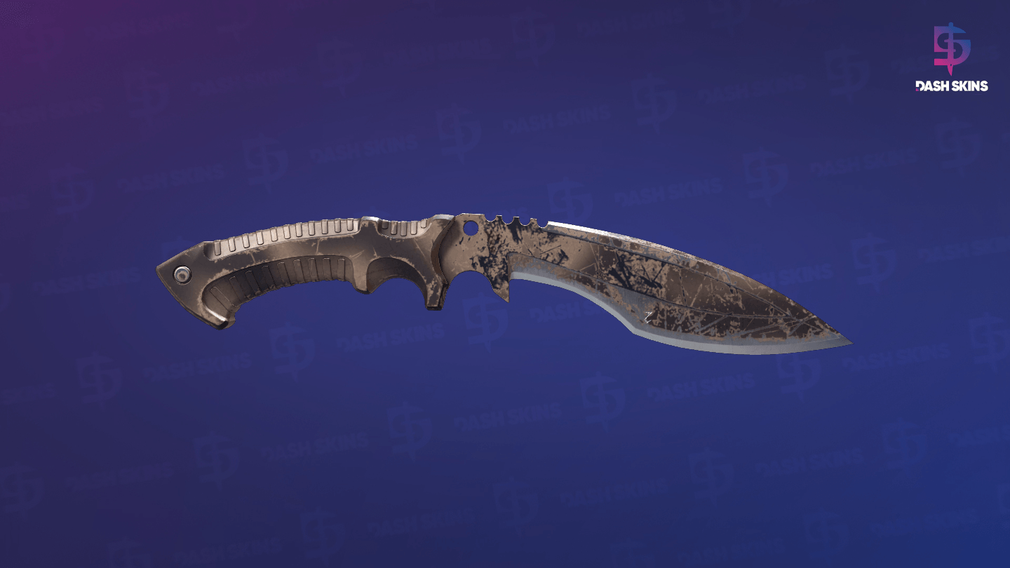 ★ StatTrak™ Kukri Knife | Scorched (Well-Worn) Screenshot Playside