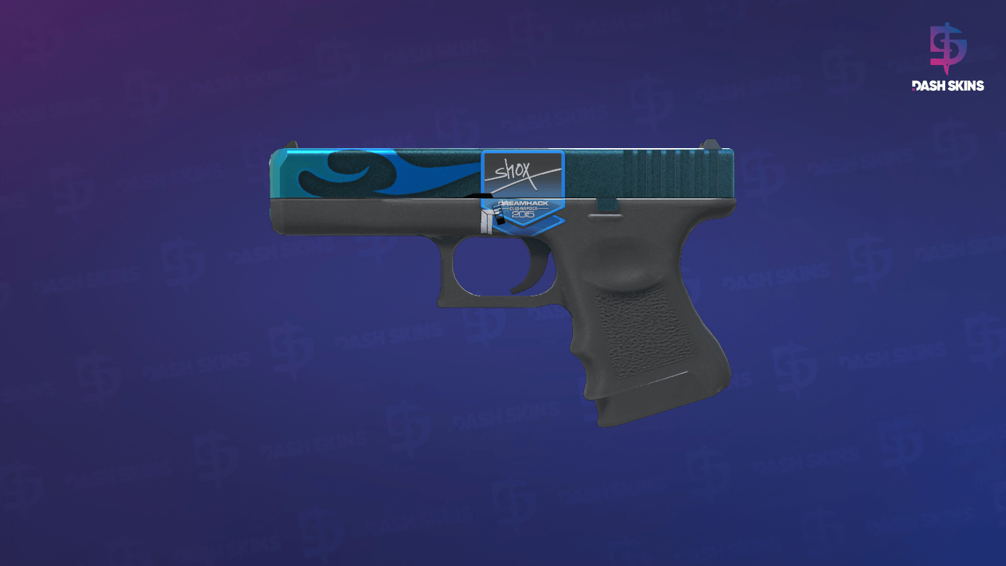 Glock-18 | Bunsen Burner (Field-Tested) Screenshot Playside