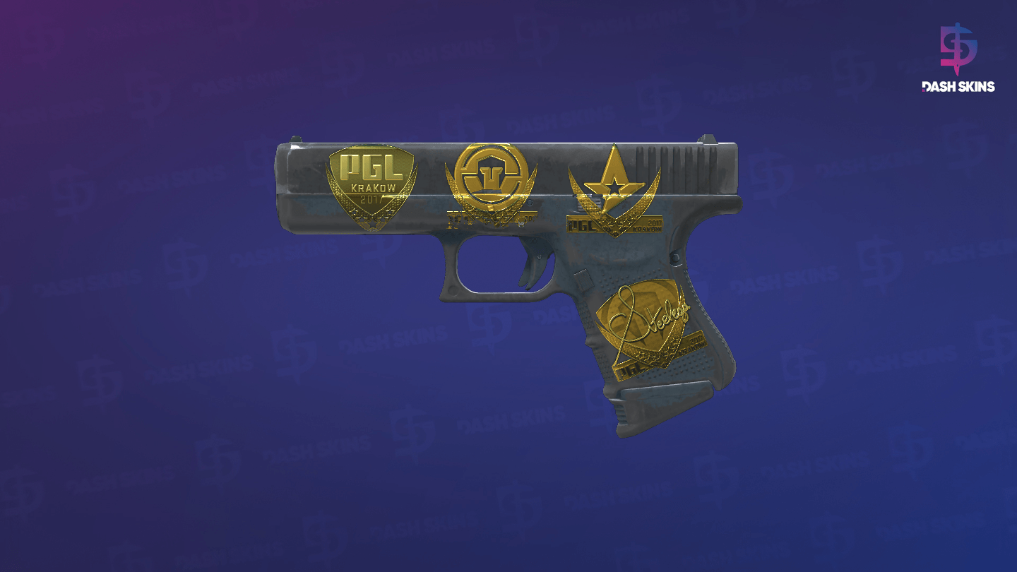 Souvenir Glock-18 | Night (Battle-Scarred) Screenshot Playside