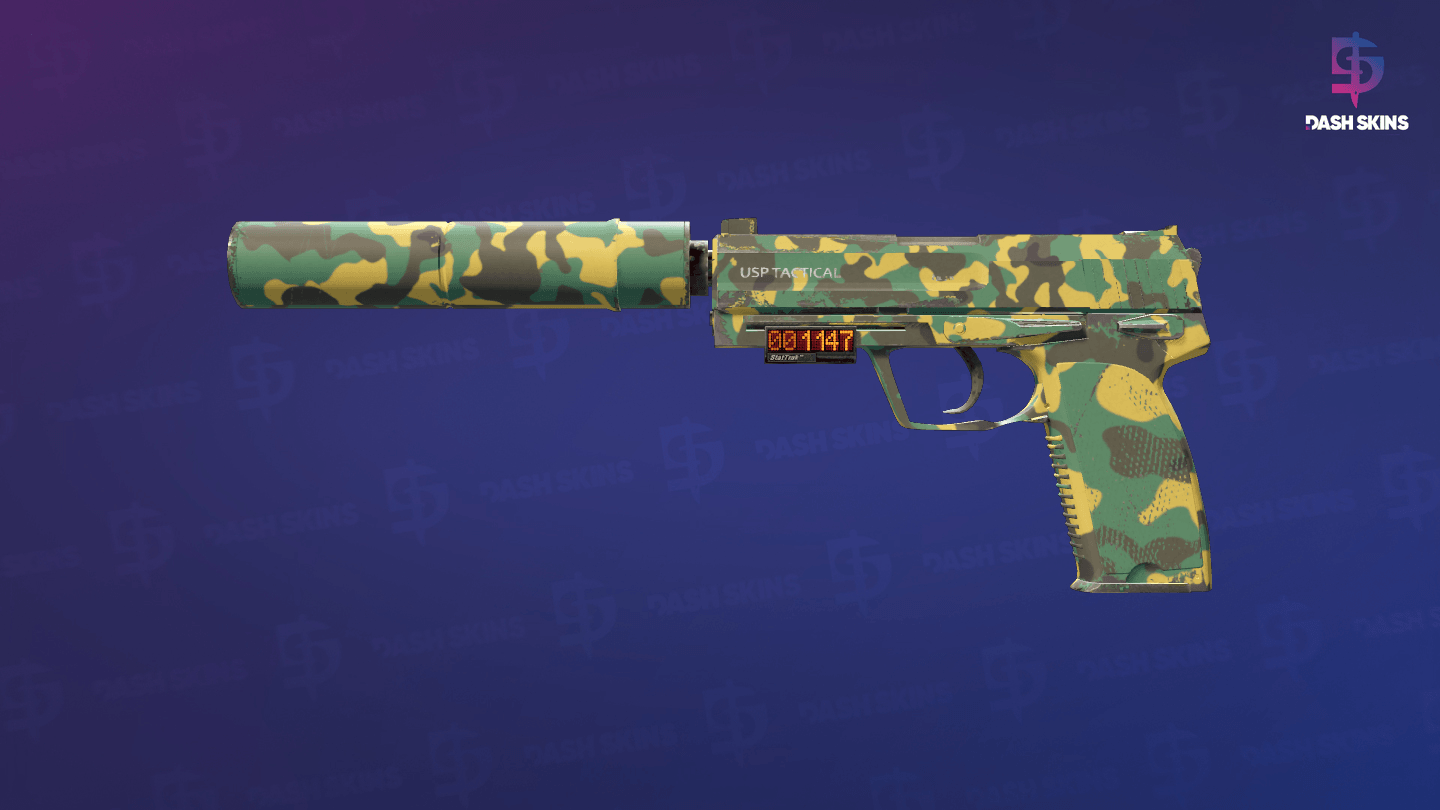 StatTrak™ USP-S | Overgrowth (Field-Tested) Screenshot Playside
