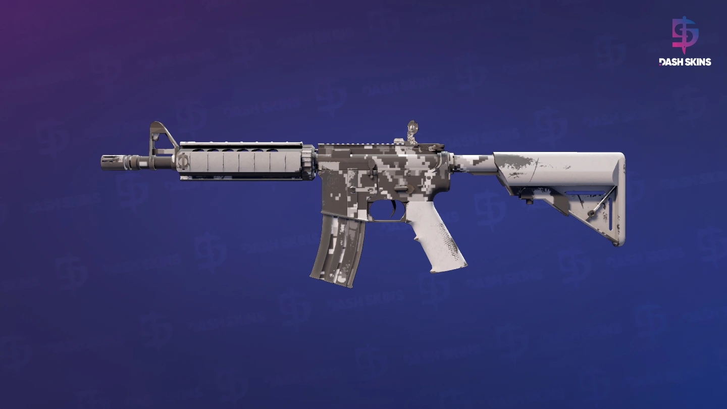 M4A4 | Urban DDPAT (Minimal Wear) Screenshot Playside